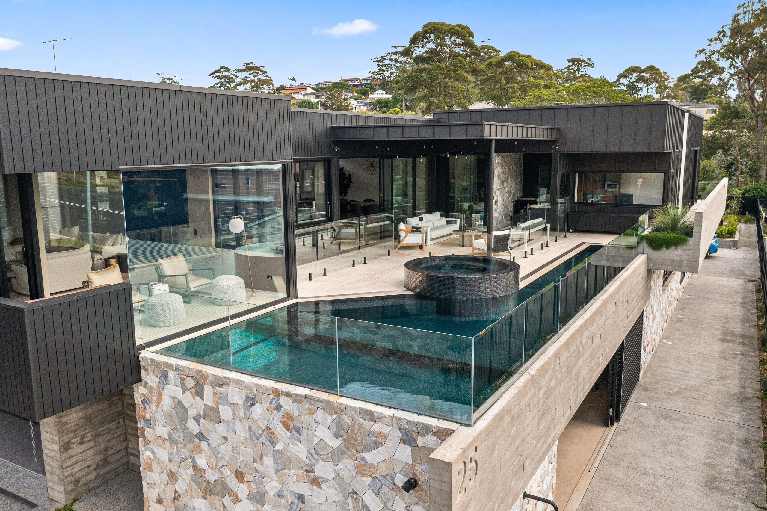 Balcony Pool side view