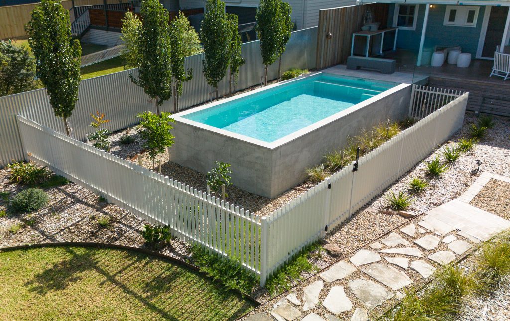 Moss Vale above ground pool built by Cloud 9 Pools

